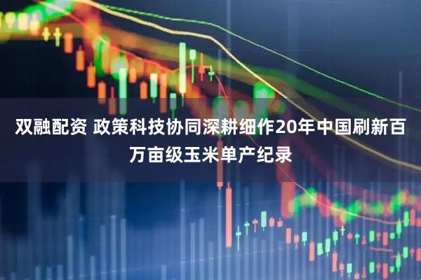 双融配资 政策科技协同深耕细作20年中国刷新百万亩级玉米单产纪录